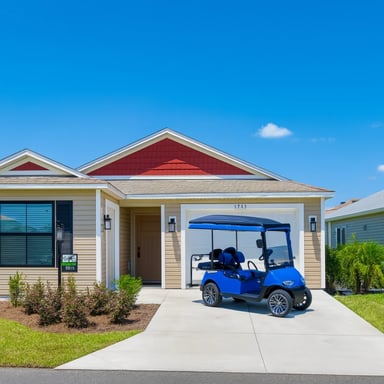 Golf Cart Included
